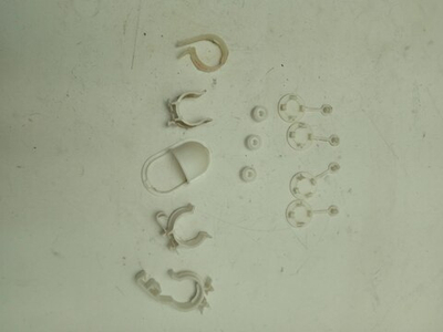 M1092QD1 кт10 Пластиковый крепеж, защёлки и заглушки для стиральной машины LG б/у