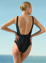 Совместный купальник Noto из ткани с блеском (Размер: B/M) (Цвет: разноцветный)