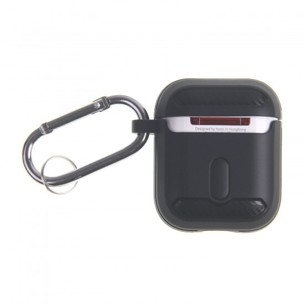 Чехол для AirPods, карбоновый, WIWU APC005, 012532 Красный