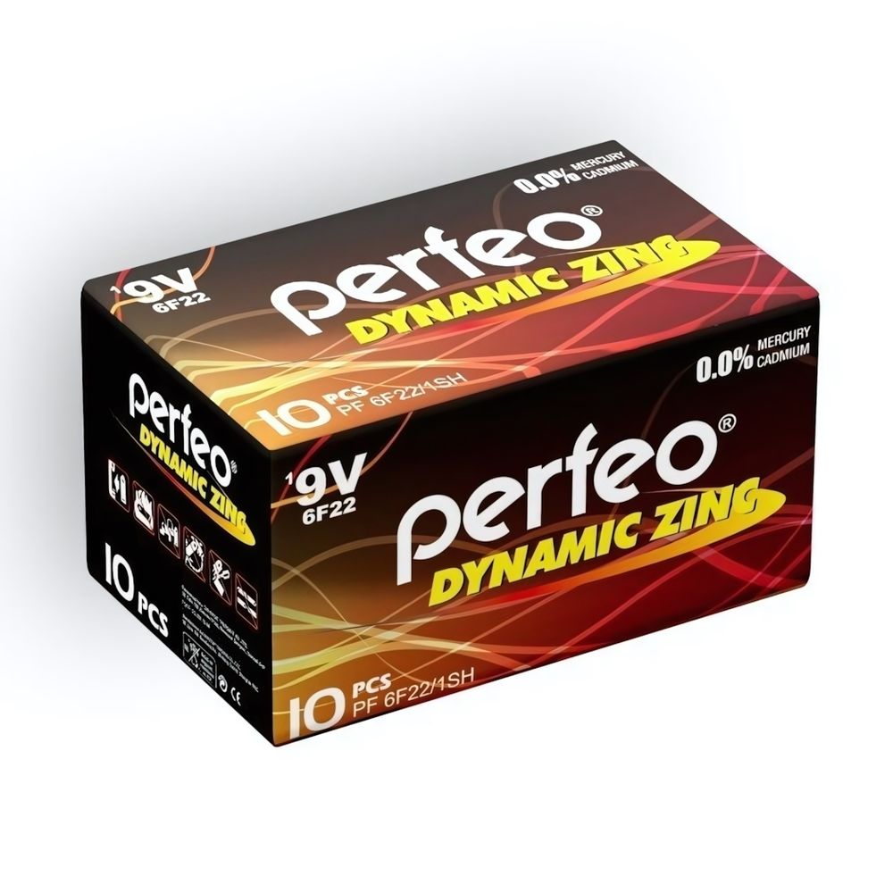 Элемент питания Perfeo F22 LR Super Box/10 (комплект 10 шт)