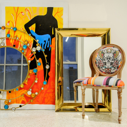 Стул Объект мечты Краниум сильвер