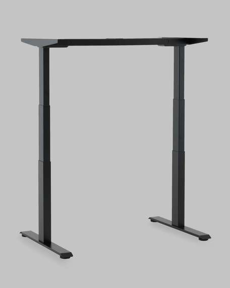 Подстолье для стола с электроприводом и регулировкой высоты, 2 мотора, память 4 уровня высоты,черный