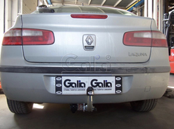 Фаркоп оцинкованный Galia R070A для Renault Laguna II лифтбек 2001-2008(паспорт и сертификат в комплекте)(без электрики)