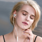 Наушники проводные Stereo Alum Mini Jack 3.5 мм, серебряный
