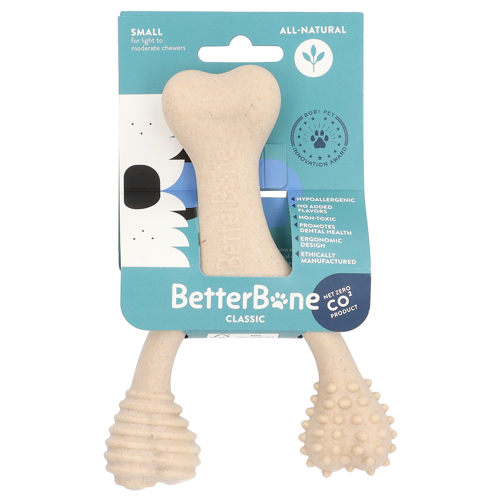 BetterBone, Classic Chew Bone, жевательная мармеладка, маленькая, полностью натуральная, 1 шт.