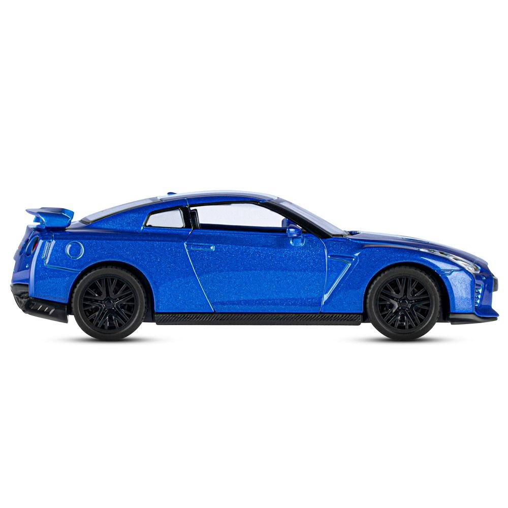 Модель 1:42 Nissan GT-R (R35), синий, откр. двери, инерция