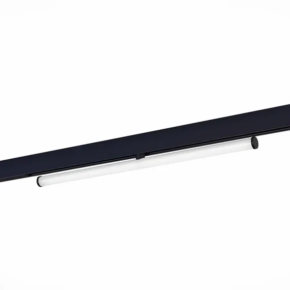 ST803.446.10 Магнитный трековый светильник Черный LED 1*10W 4000K 1 100Lm Ra>90 120° IP20 L604xW28xH СКАЙЛАЙН 48V