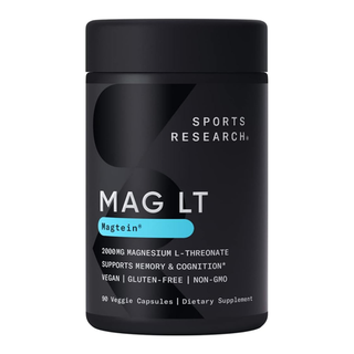 Sports Research, MAG LT 2000 mg, L-треонат магния 2000 мг, 90 вегетарианских капсул