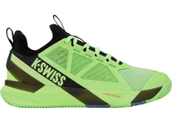 Мужские теннисные кроссовки K-Swiss K-Frame Speed Rublo Clay - soft neon green/black/neon lava