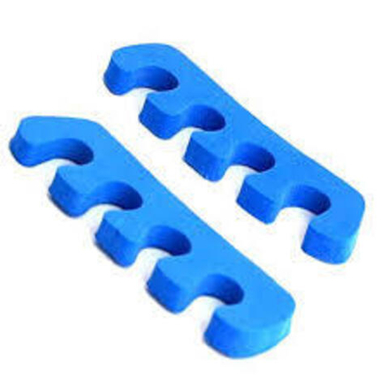 Разделители для пальцев 8 мм пенопропилен голубой 20 пар, 02-786