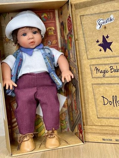 Кукла LAMAGIK мягконабивная  38см Gestito (12033)