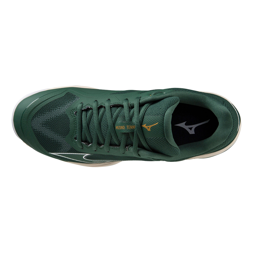 Мужские теннисные кроссовки Mizuno Wave Exceed Light Clay Court Shoe Men - Dark Green, White