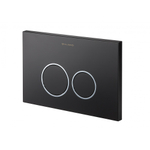 Клавиша смыва для инсталляции Milacio Standart MCU.204 две кнопки, механическое, черный