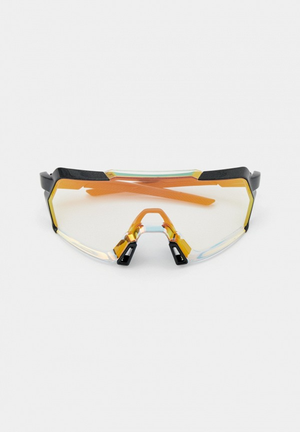 Спортивные очки 100% Korbin / Gloss Metallic Black / Orange Flash Mirror Photochromic