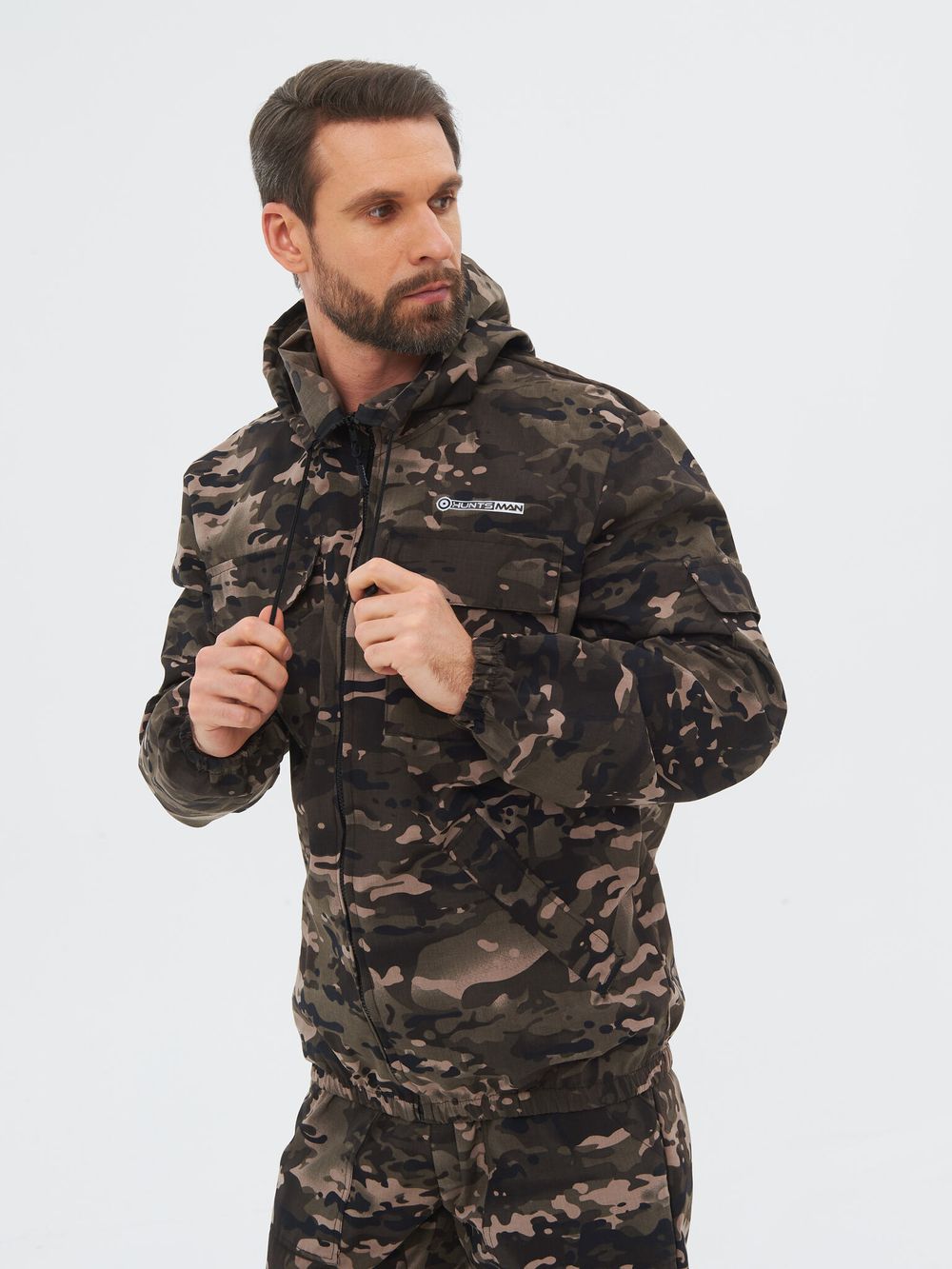 Костюм летний Стрелок ткань Сорочка цвет Чёрный мультикам