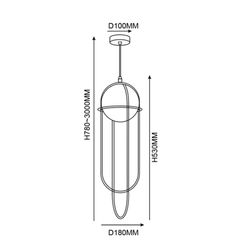Подвесной светильник ASCENT