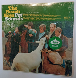 Винтажная виниловая пластинка The Beach Boys Pet Sounds (USA 1986)