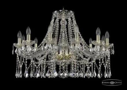 Подвесная люстра Bohemia Ivele 1413/12/300/G/Leafs