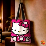 Сумка шоппер с принтом Hello Kitty