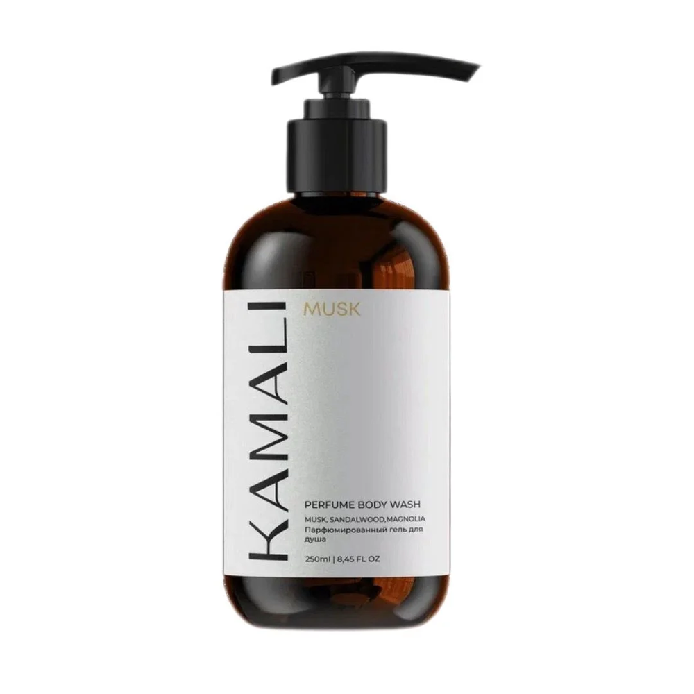 KAMALI Парфюмированный гель для душа MUSK, 250мл.