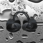 Набор чёрных наножников и наручников Silicone Submissions Hog Tie Cuffs (Цвет: черный)