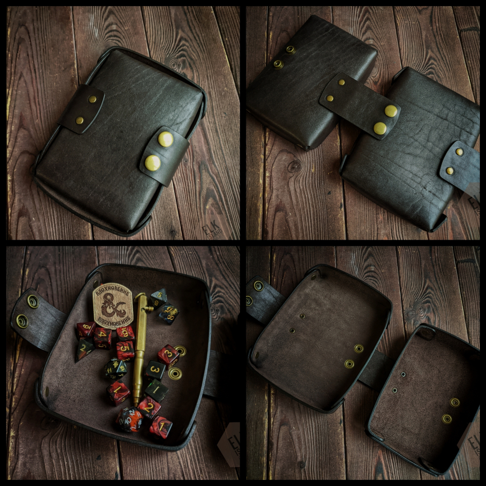 Кожаный кейс Шоколад.