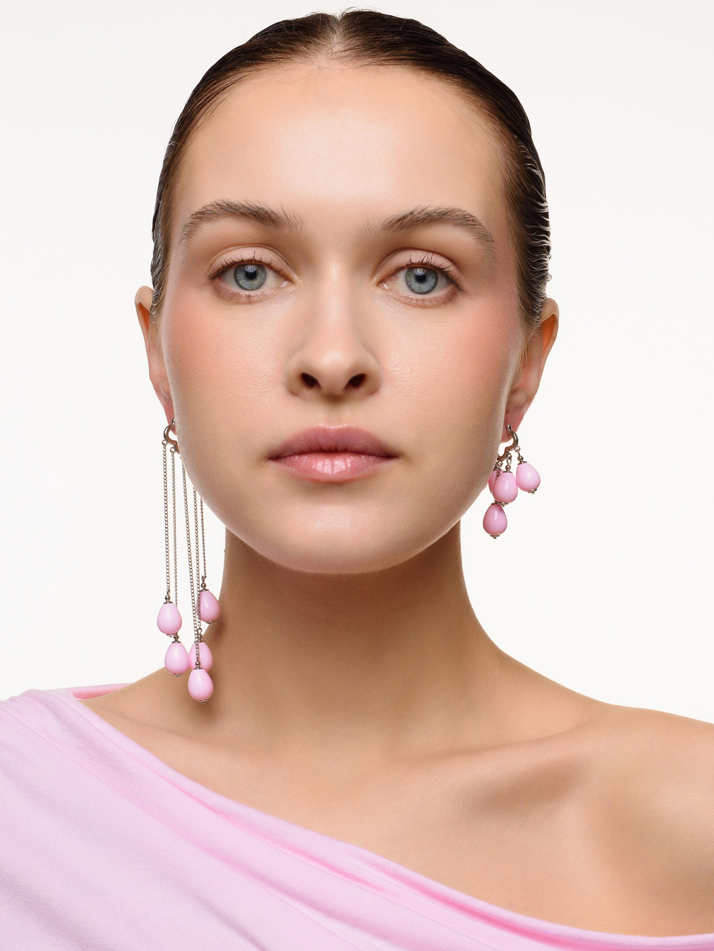 Серьги "Cloud" Pink