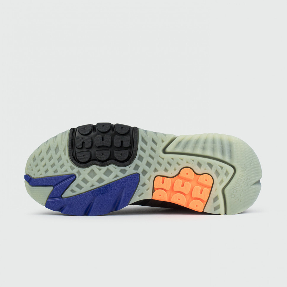кроссовки Adidas Nite Jogger Black / Orange