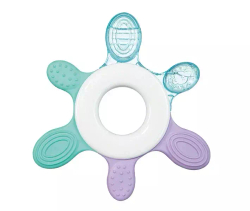 Зубное охлаждающее кольцо-прорезыватель с водой Nip голубой, синий, фиолетовый