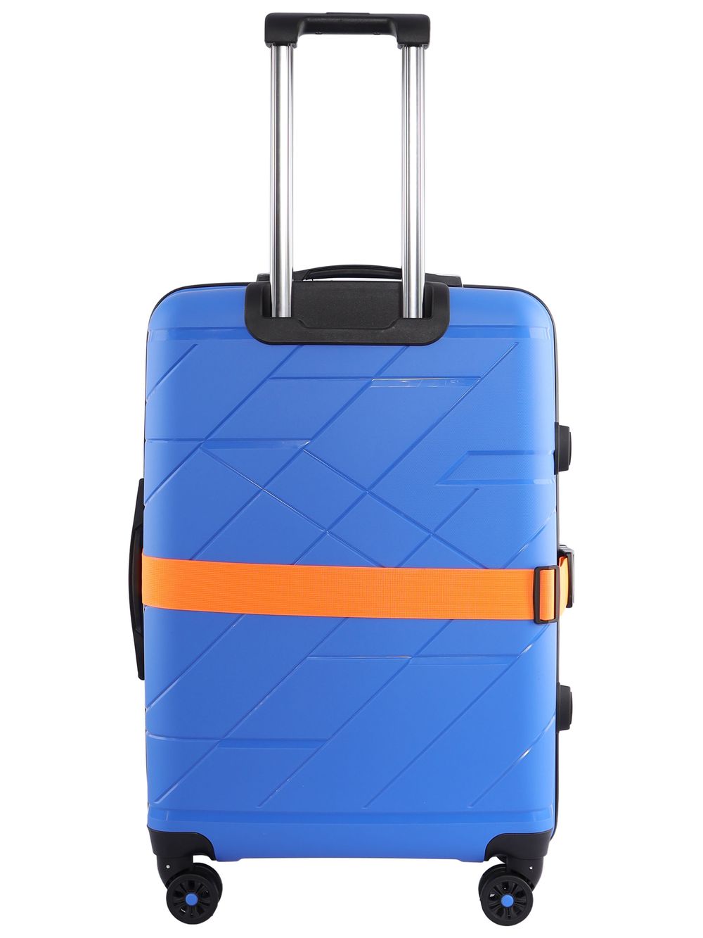 Чемодан 463 / С ремнем / Полипропилен