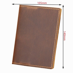 Портмоне для документов Бумажник кожаный Обложка для документов Кошелек КожаноFF