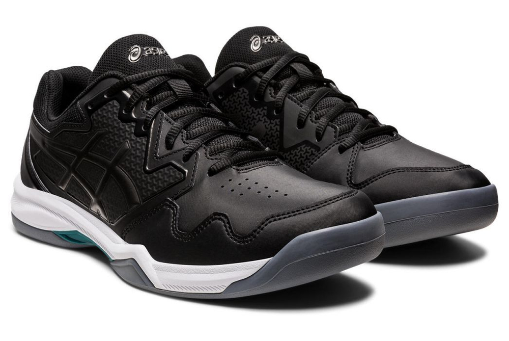 Мужские кроссовки теннисные Asics Gel-Dedicate 7 Indoor - black/gunmetal