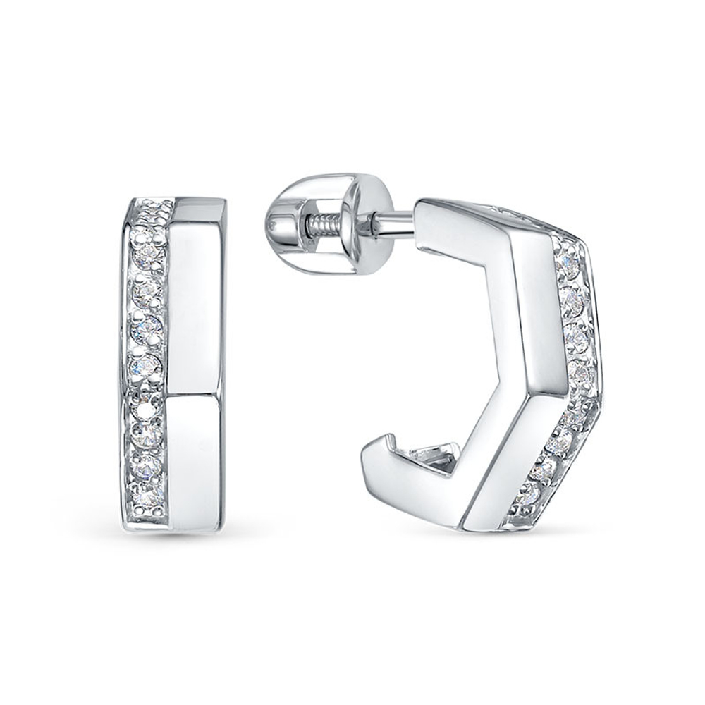 Серьги из серебра 925 пробы
