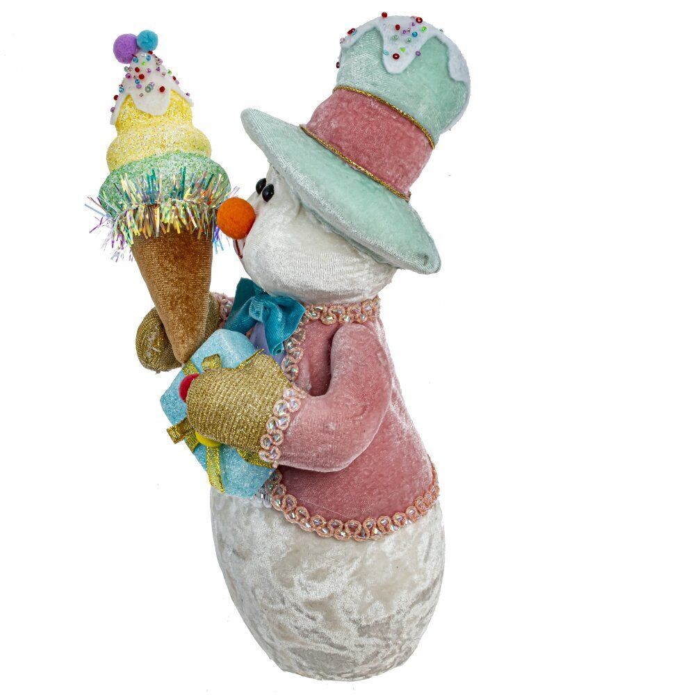 GAEM Фигурка декоративная "Снеговик", L15 W16 H29 см