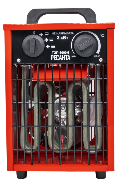 Электрический тепловентилятор РЕСАНТА ТЭП-3000Н - [3 кВт / 220В]