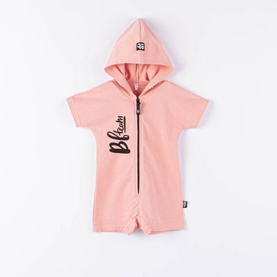 Bb team zip-up romper 3-18 months - Rose