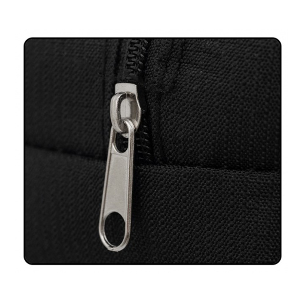 Пенал-косметичка на молнии, школьный тканевый, без наполнения с 1 отделением, для ручек кистей канцелярии, прямоугольный мягкий, размер 21x6x5 см