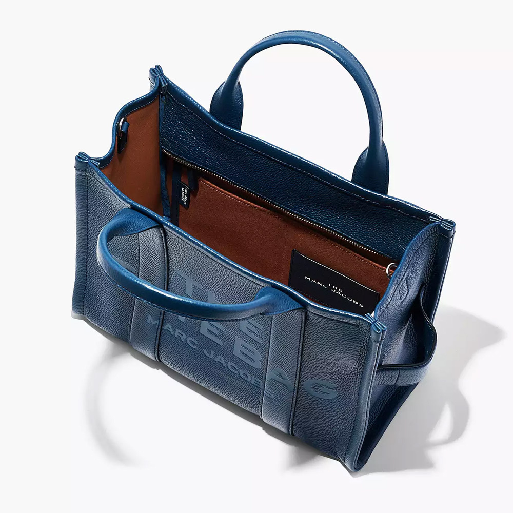 Сумка-тоут Marc Jacobs The Leather Medium Tote Bag Blue