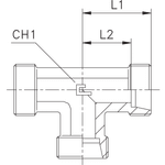 Соединение PT DS12 M20x1.5 (корпус) нерж. CAST