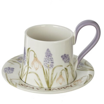 GAEM Чашка с блюдцем, 220 мл, L15,5 W15 H9 см