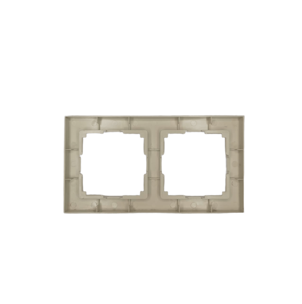 Рамка Werkel Flock на 2 поста слоновая кость WL05-Frame-02-ivory 4690389046919