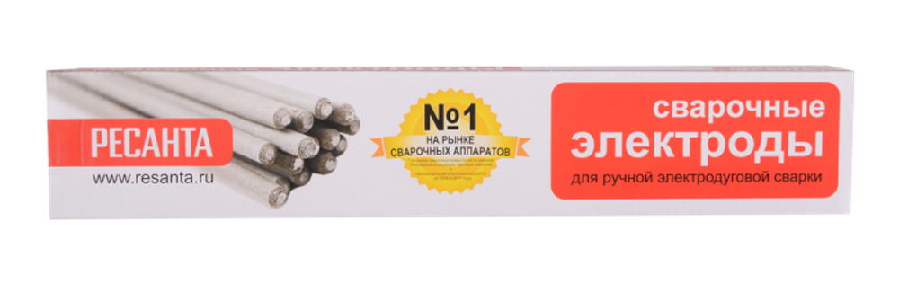Электрод для сварки Ресанта МР-3 Ф2,5 Пачка 3 кг