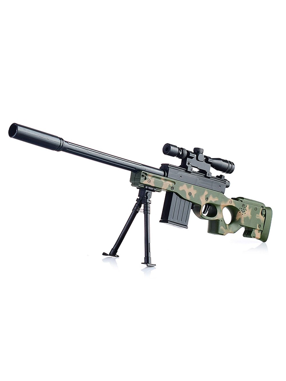 Игрушечное оружие Автомат Полиция-2 с мягкими пулями (W999)