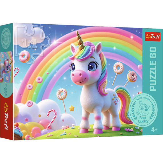 Puzzles - &quot;60&quot; - Candy&#39;s world / Trefl