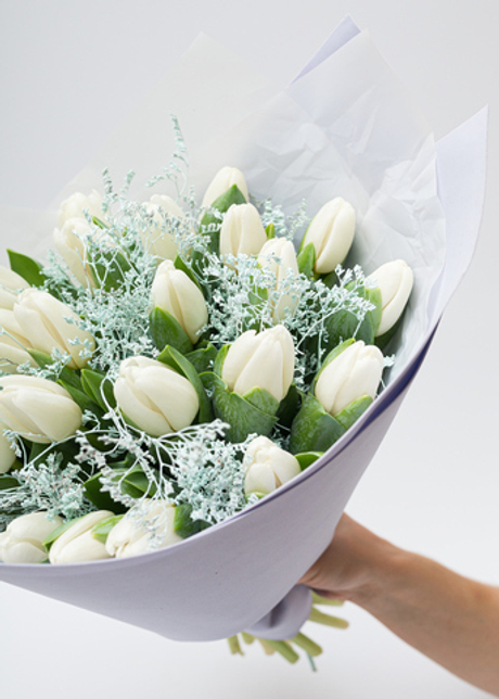 Букет из тюльпанов 8М L #7