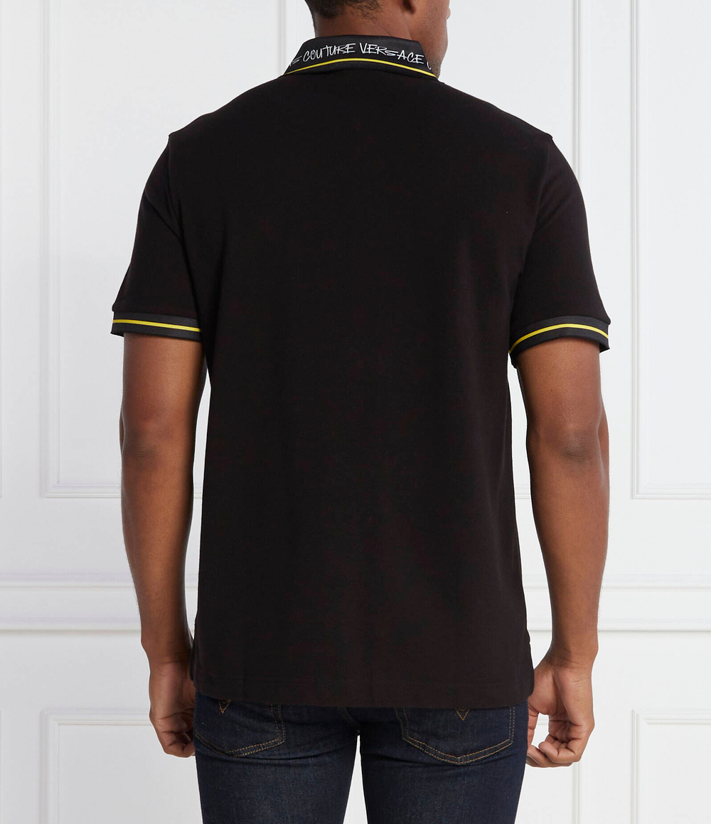 Поло Versace Jeans Couture - черный(75GAGT13CJ01T)