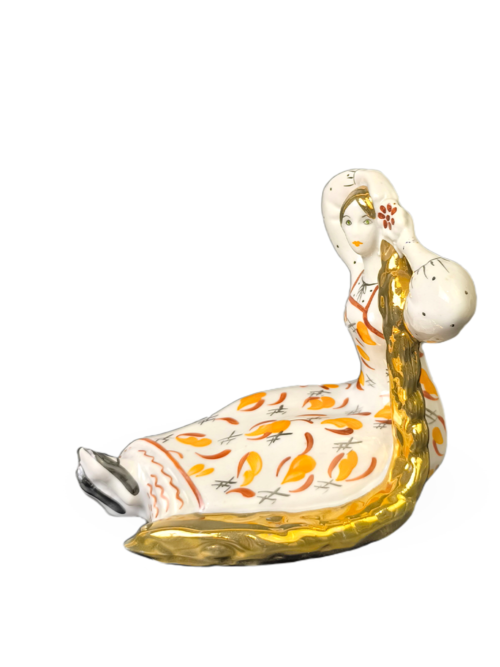 Фарфоровая статуэтка "Златовласка" Сысерть