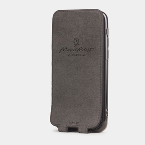 Чехол для iPhone 11 Pro Max из натуральной кожи теленка, цвета черный