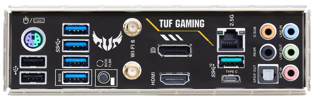 Материнская плата mATX ASUS TUF GAMING B550M-PLUS WIFI II