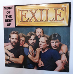Винтажная виниловая пластинка LP Exile More Of The Best Of (USA 1986)